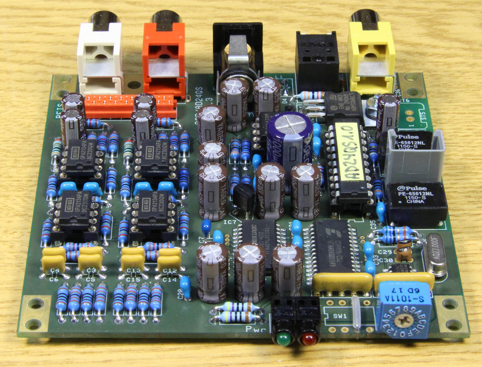 Audiophonics - WONDOM AA-AS41115 ADC Convertisseur Analogique vers  Numérique 24bit / 48kHz