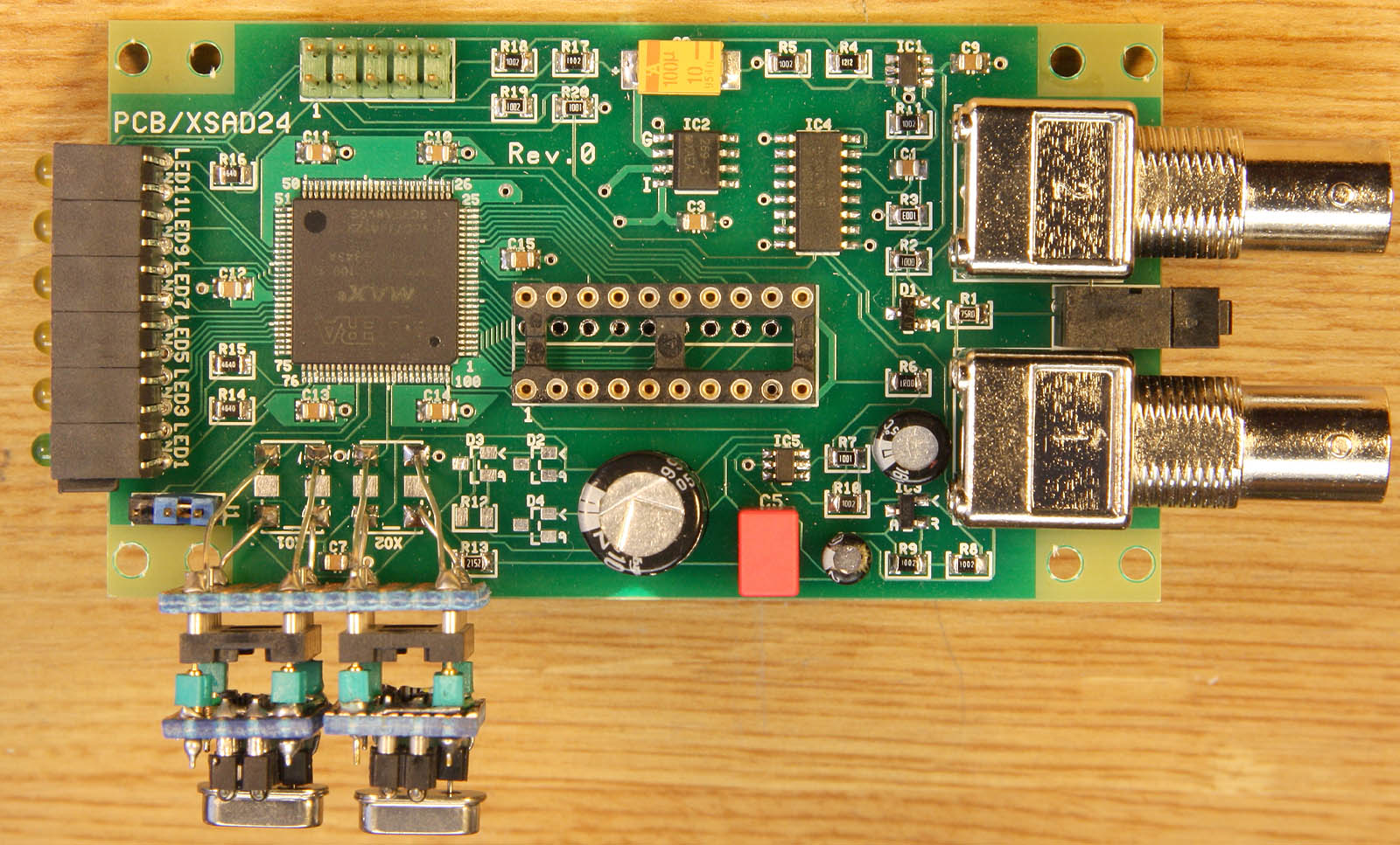 XSAD24 VCXObased Word Clock Synchronization for AD24QS