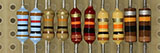Different THT Resistors 